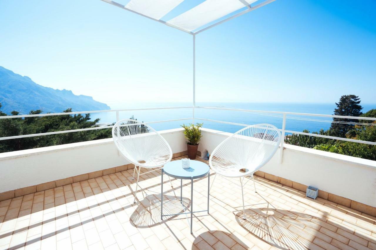 Sea View Villa In Ravello With Lemon Pergola, Gardens And Jacuzzi - Ideal For Elopements Εξωτερικό φωτογραφία